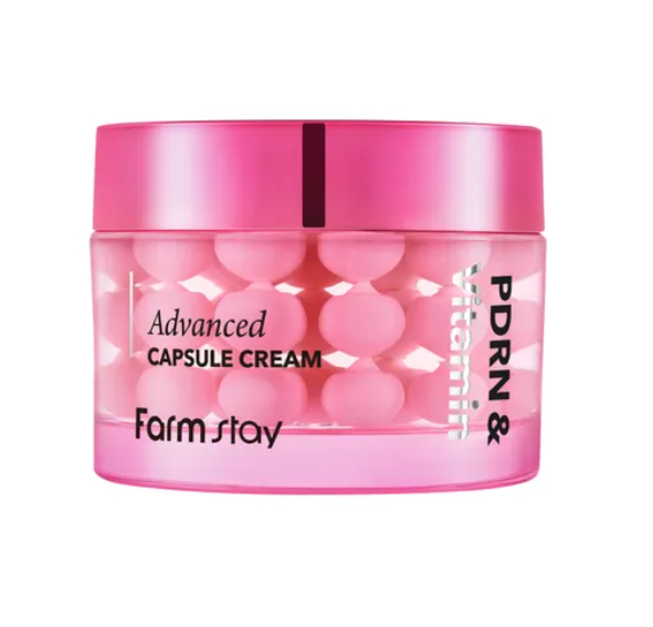 FARMSTAY PDRN & Vitamin Advanced Capsule Cream