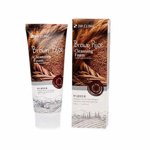 3W Clinic Brown Rise Foam Cleansing