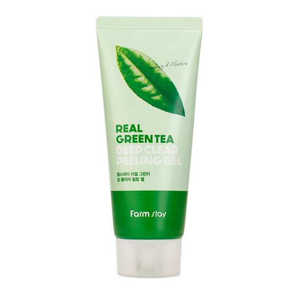 FARM STAY Real Green Tea Clear Peeling Gel
