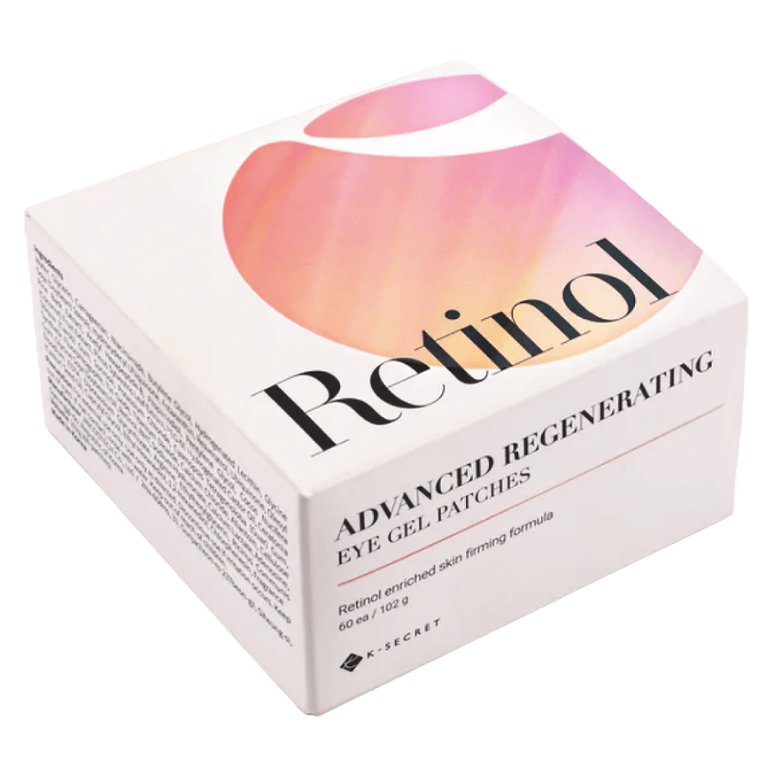 K-SECRET Advanced Regenerating Eye Gel Patches (Retinol)