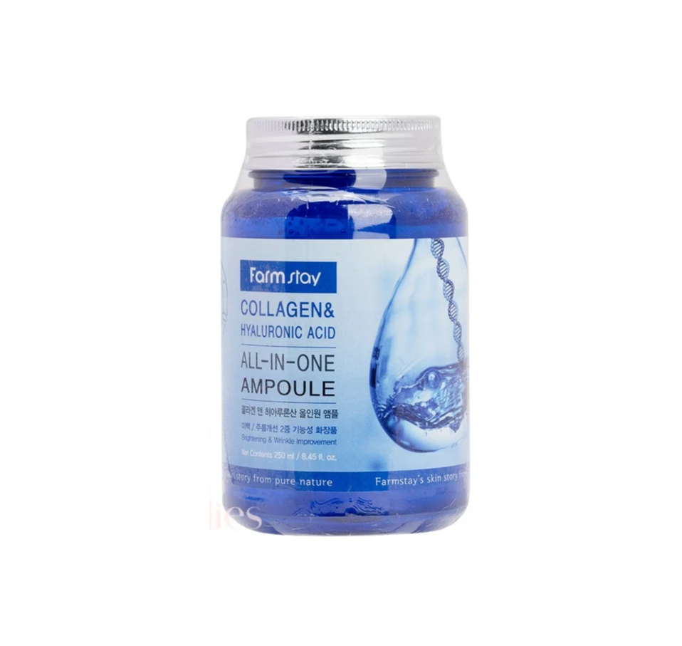 FARM STAY Collagen & Hyaluronic Acid All-in-One Ampoule